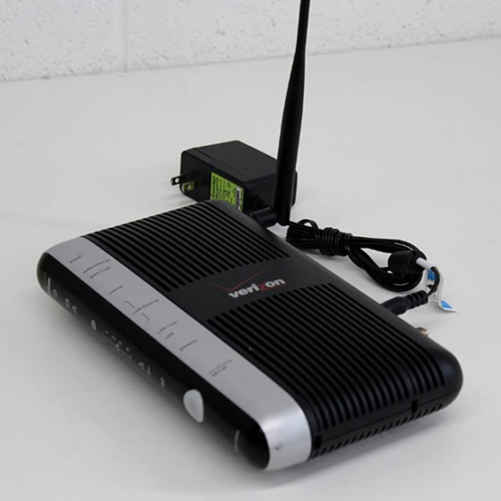 Verizon Actiontec MI424WR Wireless and/or Ethernet Connecting Router w/Adapter